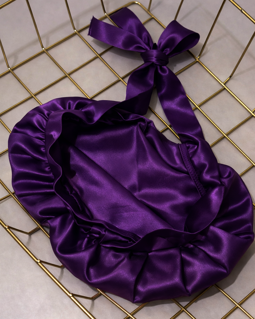 SATIN BONNET (set of 2)