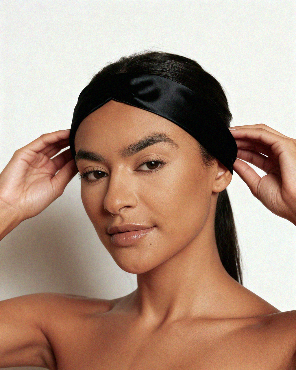 SATIN HEADBAND