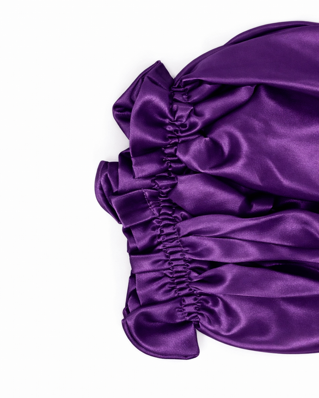 ELASTIC SATIN BONNET